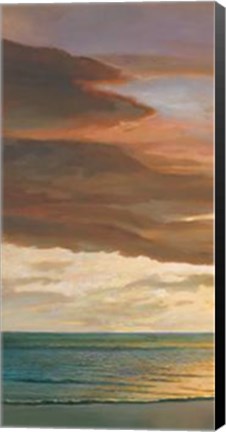 Framed Quiet Horizon I Print