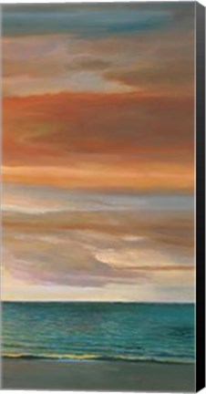 Framed Quiet Horizon III Print