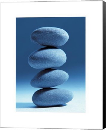 Framed Pebbles Print