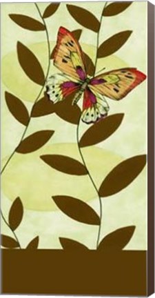Framed Butterfly Whimsey II Print