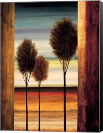 Framed On The Horizon II Print