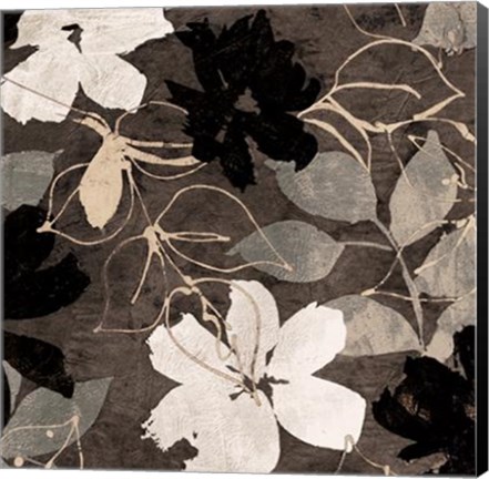 Framed Fleurs IV Print