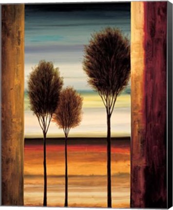Framed On The Horizon II Print