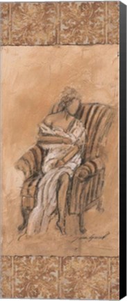 Framed Demure I Print