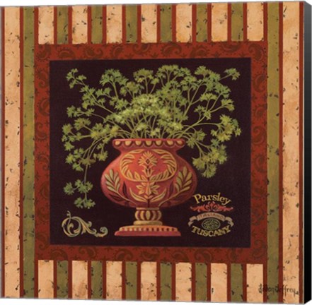 Framed Parsley Italiano Print