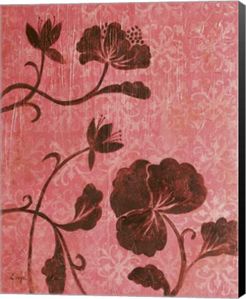 Framed La Vie En Rose I - Mini - Cs Print