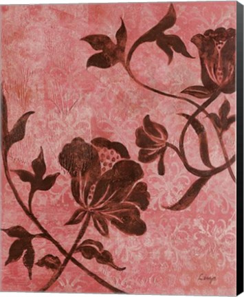 Framed La Vie En Rose II - Mini - Cs Print