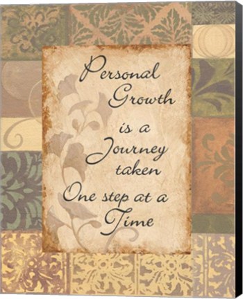 Framed Personal Growth Print