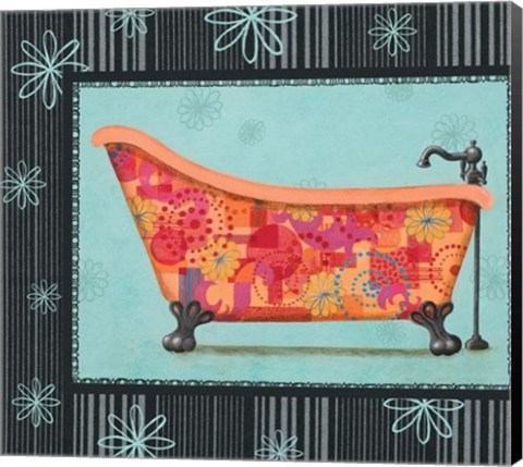 Framed Retro Tub I Print
