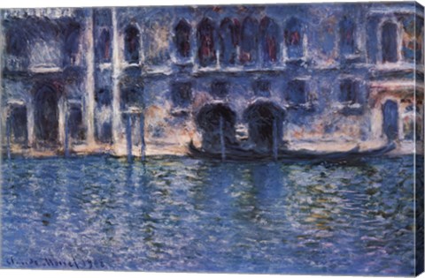 Framed Venice Palazza Da Mula Print