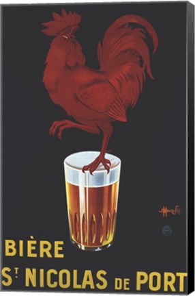 Framed Biere St. Nicolas De Port Print