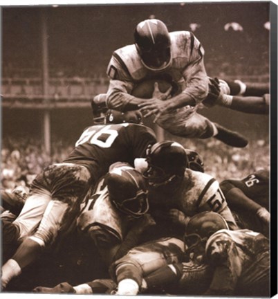 Framed Over the Top Print