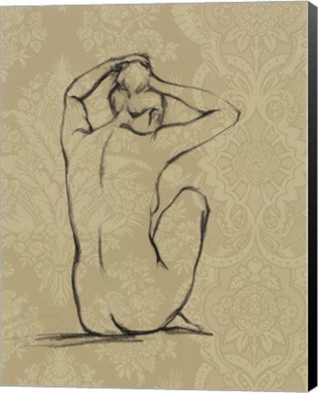 Framed Sophisticated Nude I Print