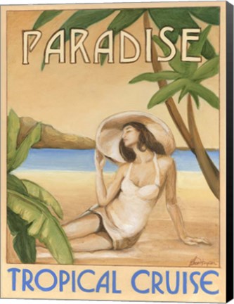 Framed Paradise Print