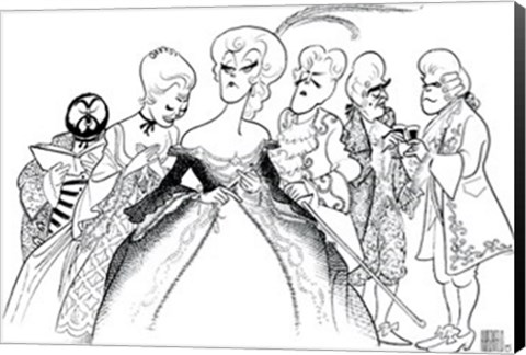 Framed Der Rosenkavalier Print