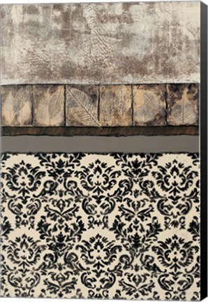 Framed Nature's Damask II Print