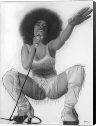 Framed Soul Sister II: The Singer Print