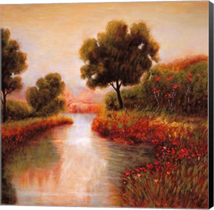 Framed Idyllic II Print