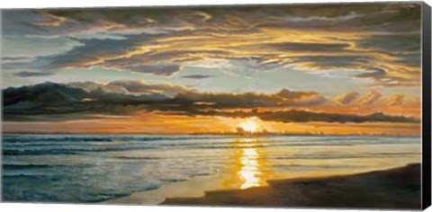 Framed Shoreline Splendor Print