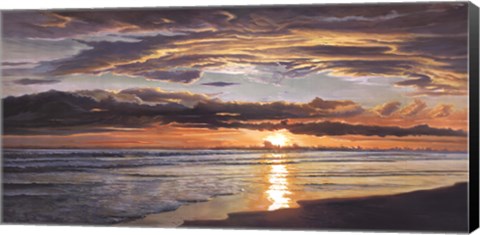 Framed Shoreline Splendor Print