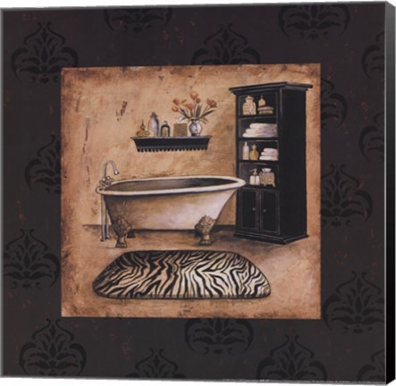 Framed Bath Time II Print