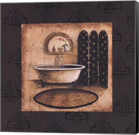 Framed Bath Time IV Print