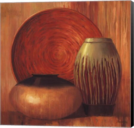 Framed Ceramic Study II - Petite Print