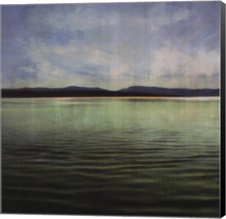 Framed Tranquil Waters I Print