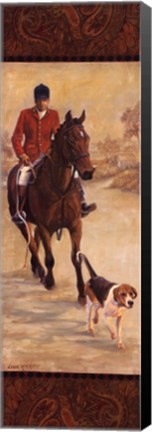 Framed On The Hunt I Print