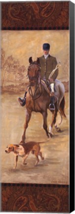 Framed On The Hunt II Print