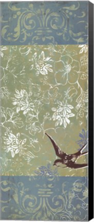 Framed Spring Damask II Print