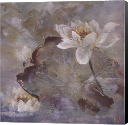 Framed Water Lily II Print