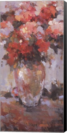 Framed Le Vase Blanc Print