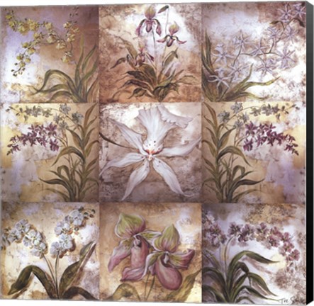 Framed Orchid Suite Print