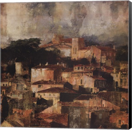 Framed Tuscany Study II Print