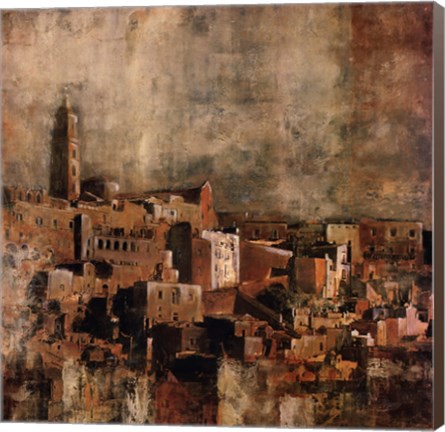 Framed Tuscany Study V Print