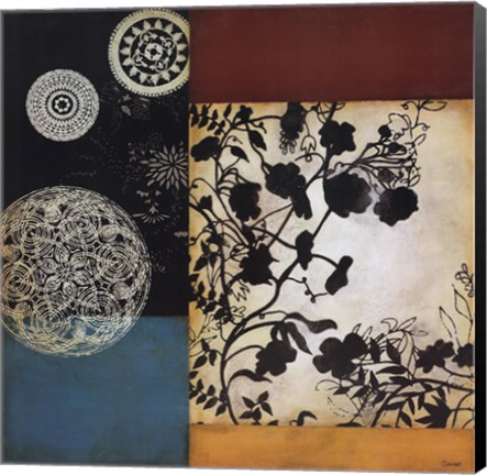 Framed Luminious Summer I Print