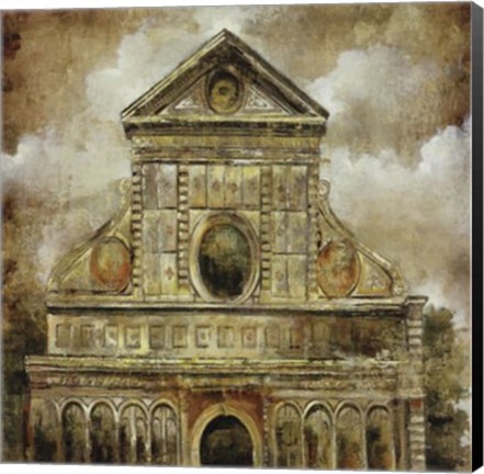 Framed Architecttura I Print