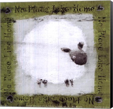 Framed No Place Like Home Print