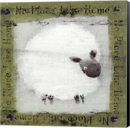 Framed No Place Like Home Print