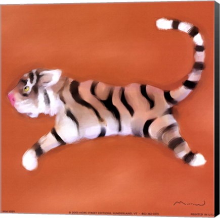 Framed Tiger Print