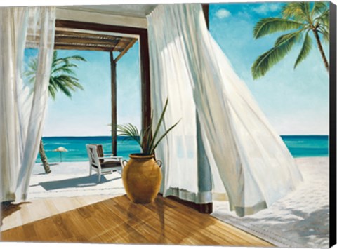 Framed Sea Breeze I Print