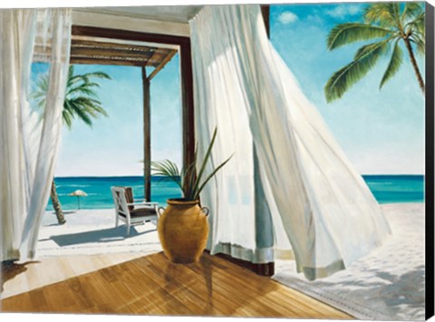Framed Sea Breeze I Print