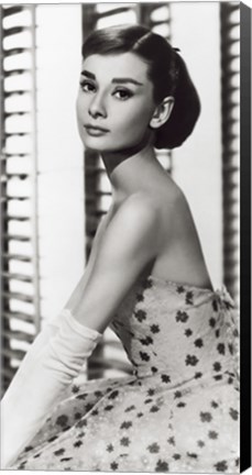 Framed Audrey , 1955 Print