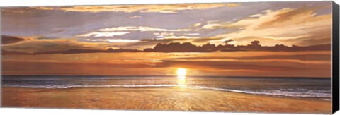 Framed Peaceful Beach Print