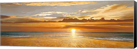 Framed Peaceful Beach Print
