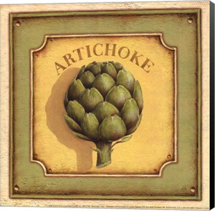 Framed Artichoke - mini Print