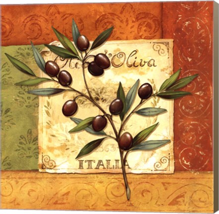Framed Olives du Midi II Print