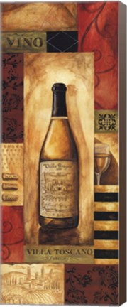 Framed Villa Toscano Panel - mini Print