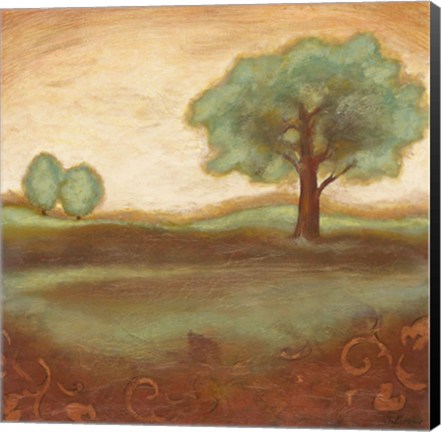 Framed Summer Glow II Print
